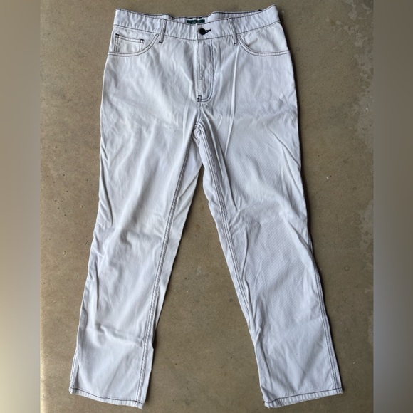 Woolrich White Jeans size 32x30 - Picture 1 of 7